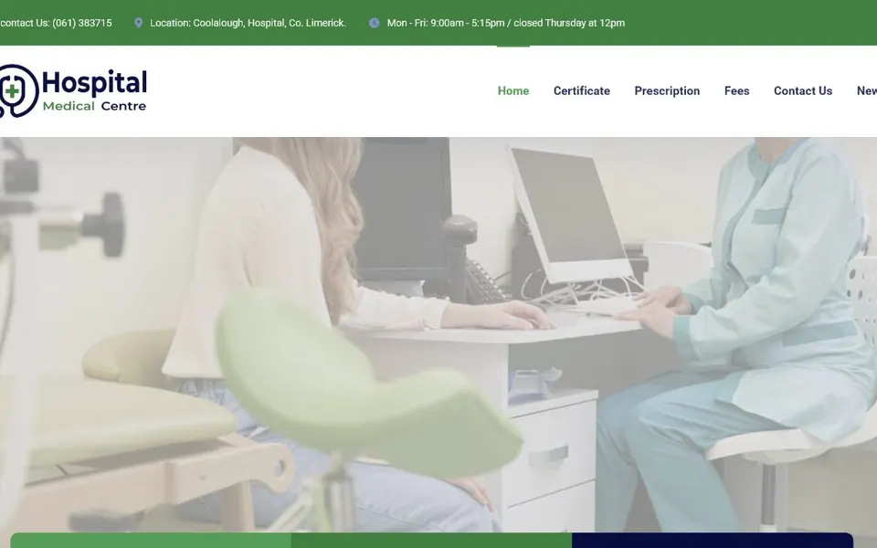 Hospital Medical Centre website