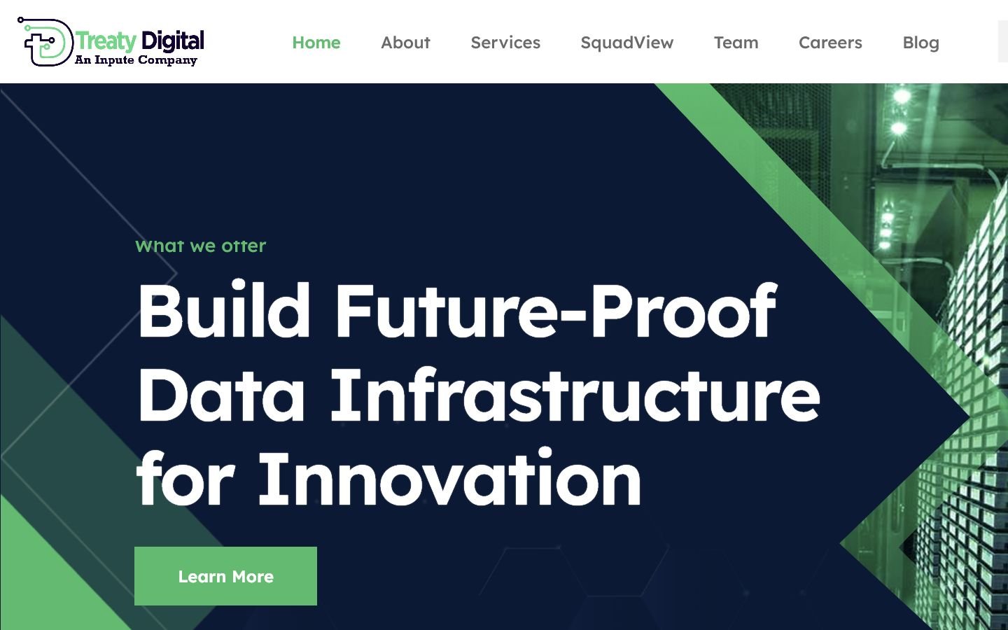 Treaty Digital website overview